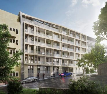 Jó úton halad a Dyer által tervezett új lakásfejlesztés Budapest I. kerületében